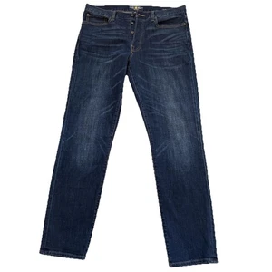 Pantalones de mezclilla rectos Lucky Brand para hombre 36 X 34 “121 Heritage Slim” botón mosca - Imagen 1 de 22