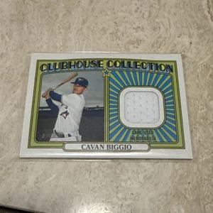 Topps Heritage 2021 - Colección Clubhouse Reliquias Cavan Biggio #CCR-CBI (MEM) - Imagen 1 de 6