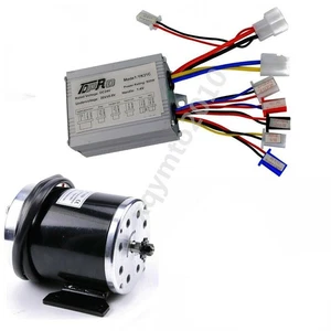 Controlador de motor eléctrico con cepillo 24V 500W para bicicleta E300 Go Kart Quad ATV - Imagen 1 de 7