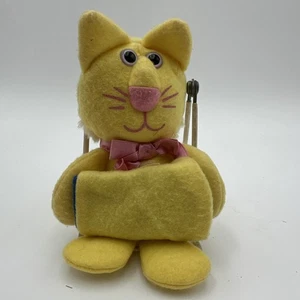 Hallmark Purr-Tenders Calcetín-Ems De Colección Conejito Conejo Gato Peluche Reversible 1987 - Imagen 1 de 7