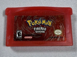 Pokemon Rosso Fuoco Autentico per Nintendo Gameboy Advance GBA (TESTATO E FUNZIONANTE) - Foto 1 di 2