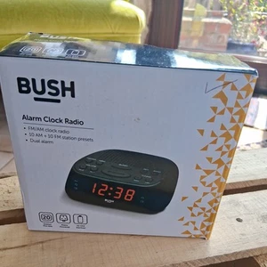 Bush Dual Radiowecker mit UKW/AM und Snooze - UK - Bild 1 von 2