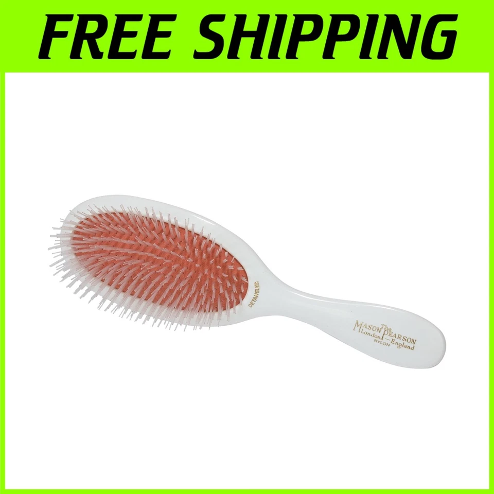 Professional Oval Hairbrush - White - Image 1 of 4
