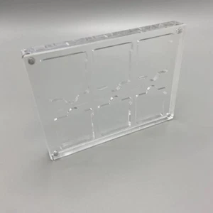 Acrylic Magnetic Game Cartridge Case Protecting Display Box For Nintendo 3DS DS - Picture 1 of 2