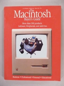 Macintosh Buyer's Guide #1 - Winter, 1984 ~~ Steve Jobs, Apple Computer - Picture 1 of 4