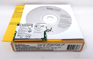 INTEL PRO WIRELESS LAN 2100 3B MINI-PCI ADAPTER CARD WM3B2100 W/DRIVER - NEW! - Picture 1 of 2