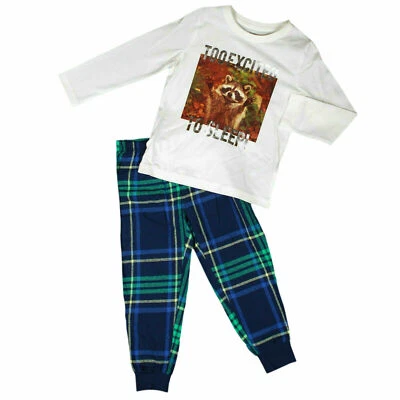 EX HIGH STREET Boys Pyjamas Set Years 4 5 6 7 8 9 10 11 12 Ex Store Cute PJs Clothes Top Bottom