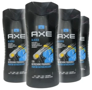 Axe ALASKA lavado corporal aroma a chocolate oscuro 13,5 oz gel de ducha loción lavado corporal 4 piezas - Imagen 1 de 2