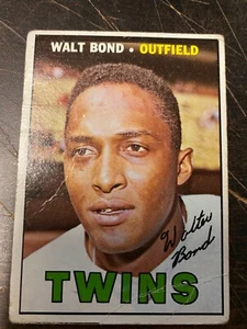 1967 Topps #224 Walt Bond Twins - Picture 1 of 1