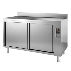 Gastro-Inox Wärmeschrank mit perforiertem Boden und Aufkantung 2000x700x880mm - Bild 1 von 3