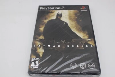 New - Batman Begins (Sony PlayStation 2, PS2, 2005) Sealed - Image 1 of 4