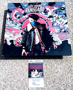 ALL TIME LOW Band SIGNED Renegade Vinyl JSA COA - Picture 1 of 2