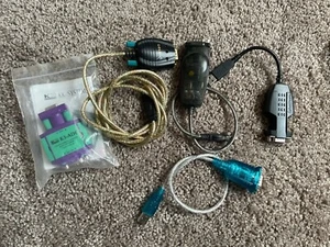 2.0 usb to RS232 adapters, plus RS 232 - 485 adapter. All items in pic included. - Picture 1 of 5
