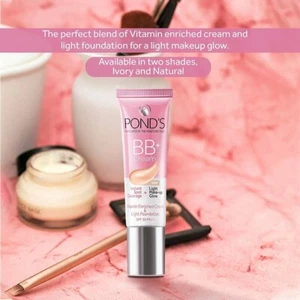 Ponds BB+ Cream Instant Spot Coverage + Light Make-up Glow Ivory -SPF 30++(18g) - Picture 1 of 8