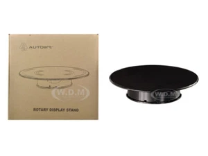 ROTARY DISPLAY TURNTABLE MEDIUM 10 IN W/BLACK TOP 1/43 1/24 1/18 AUTOART 98014 - Picture 1 of 1