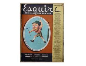 Esquire Magazine September 1936 - The Magazine for Men 10 x 14 - Picture 1 of 10
