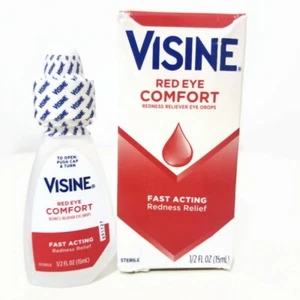 Visine Red Eye Comfort Fast Acting Redness Relief Eye Drops 15ml. - Picture 1 of 2