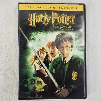 Harry Potter and the Chamber of Secrets (DVD, Full Screen Edition) Movie  - Image 1 of 4