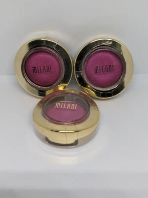 MILANI) Sombra de ojos en polvo en gel Bella Eyes - #26 Bella Fucsia lote de 3. Foto 1 de 4