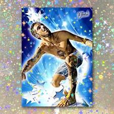 Filipe Toledo Holographic Magic Moment Sketch Card Limited 1/5 Dr. Dunk Signed