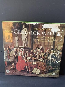 Johan Sebastion Bach Cembalokonzerte 5 LP Set Gustav Leonhardt - Bild 1 von 6