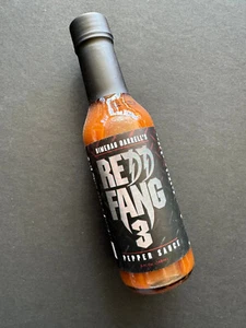 Dimebag Darrell's Redd Fang 3 Pfeffer (scharf) Sauce 5 flüssige Unzen PANTERA Dallas Texas - Bild 1 von 5