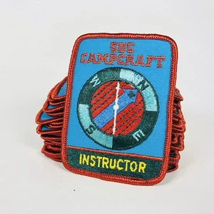Lote de 25 Parches Royal Ambassador SBC Campcraft Instructor - Imagen 1 de 4
