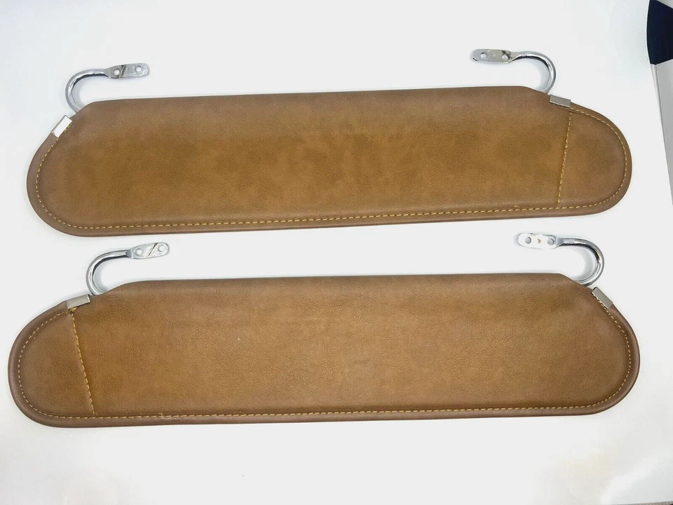 Interior Sunvisor Sun Visors Set for Jeep Wrangler YJ 87-95 TAN - SPICE 2 Pieces - Image 1 of 4