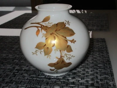 AK KAISER "Clarissa" West Germany Porzellan ältere bauchige Vase vintage (2) - Bild 1 von 3