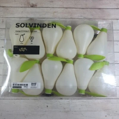 IKEA SOLVINDEN Pear Shaped 12 String Light Covers (No Lights) - Outdoor Lighting - Image 1 of 4