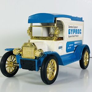 Ertl Ford 1913 Model T Van Domtar Gyproc Products Diecast Bank Vintage 