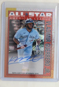 Vladimir Guerrero Jr. - 2025 Topps Series 2 Silver Pack Chrome Autograph #4/10 - Picture 1 of 2