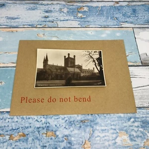 Postal Catedral de Chester Frente Norte Foto Real Walter Scott C 818 Sin Publicar - Imagen 1 de 7