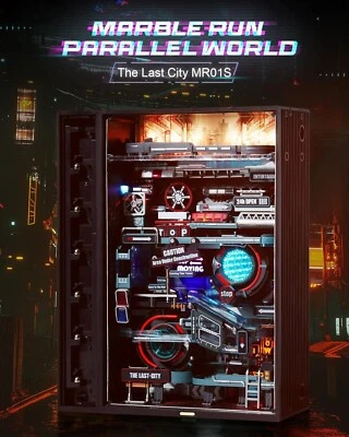 ROKR Parallel World Marble Run LED Glow in The Dark 3D Puzzle Model Xmas Gifts - Image 1 of 4