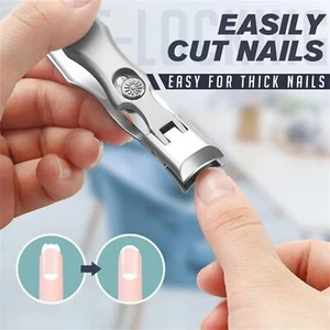 German Nail Clipper Ultra Sharp Stainless Steel Nail Clippers Easy For Thick Toe - Picture 1 of 22