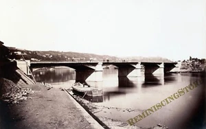 Pont de la Mulatiere Europe, France 1861 Reprint from its original Scan 8X11 inc - Picture 1 of 1
