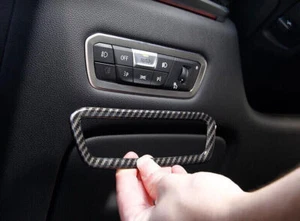 Carbon Fiber Style Function Control Button Frame Trim Fit For BMW X7 G07 2019-22 - Picture 1 of 9