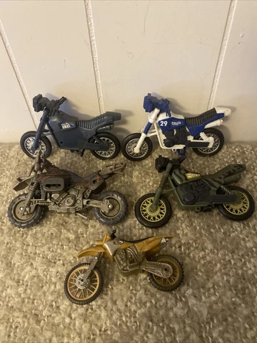 Gi Joe & Lanard Corps,Soldier Force, Motorcycle Lot Of 5, 90s/early 2000s Cover