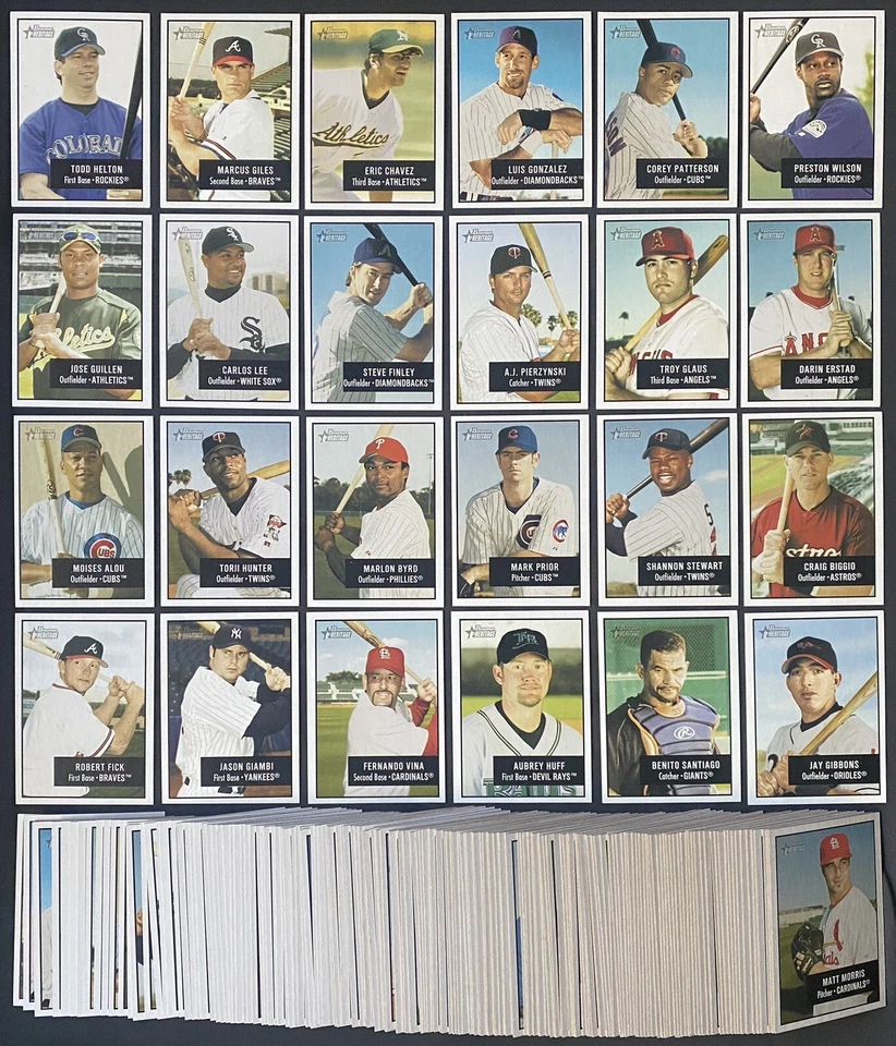 2003 Bowman Heritage - #1-150 - Baseball Cards - Complete Your Set - You U Pick - Image 1 of 1