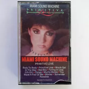 Miami Sound Machine Primitive Love (Cassette) - Picture 1 of 2