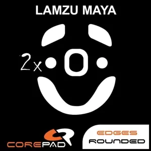 Corepad Skatez Lamzu Maya Souris Pieds Patins Hyperglides PTFE Téflon - Picture 1 of 1