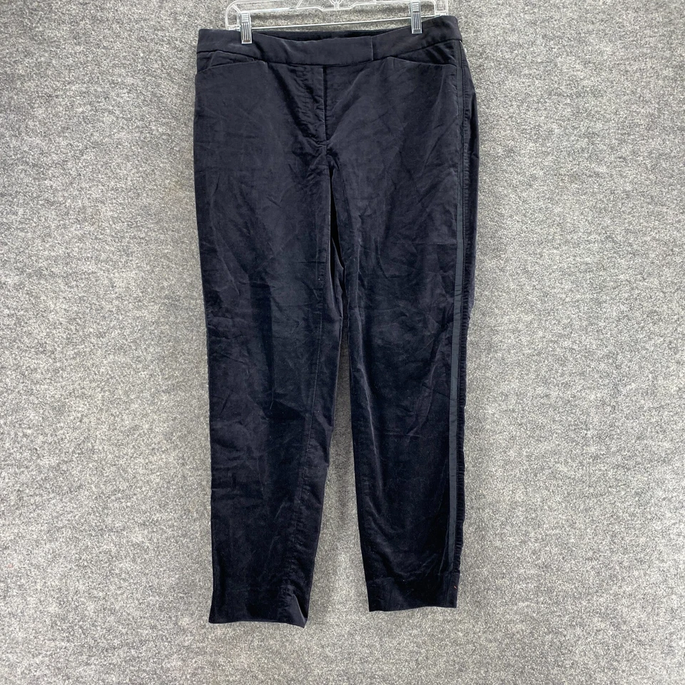 Calça WHBL Feminina 10 Preta Cintura Média Frente Plana The Slim Tornozelo Skinny - Imagem 1 de 4