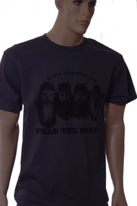 Camiseta Duck Dynasty Commander Para Hombre Gris Willie Jase Hunter SS Med Lg XL 2XL NUEVA - Imagen 1 de 1