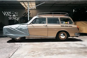 VW Volkswagen Type 3 Squareback Notchback Fastback car cover sunscreen front - Picture 1 of 5