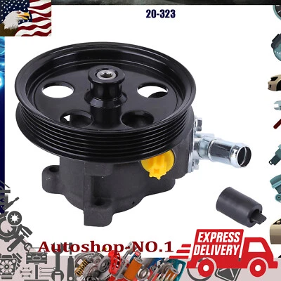 Power Steering Pump Fits 2005-2007 Ford Five Hundred Freestyle Mercury Montego — 第 1/4 张图片