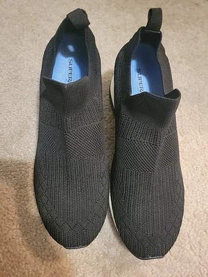 Superfeet Womans Black Slip On Shoes 9 - Image 1 of 4