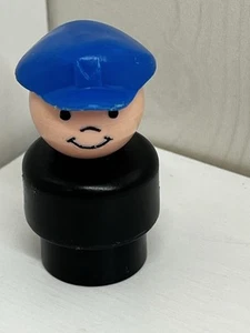 Vintage Fisher Price Little People Whoops Oops Mailman Black Body 997 - Bild 1 von 7