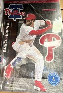 MLB Phillies Bryce Harper Fathead 9 "breit x 16,5" hoch. Nagelneu - Bild 1 von 1