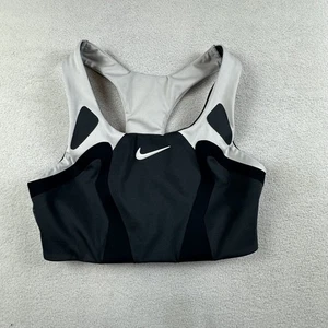 Sujetador deportivo Nike NOCTA XS negro gris espalda deportiva elástico entrenamiento atlético Top - Imagen 1 de 11