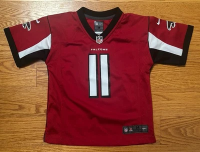 Camiseta roja para niños Nike NFL Atlanta Falcons Julio Jones juvenil mediana 5/6 Foto 1 de 4